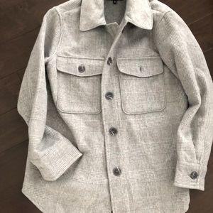 Dynamite Grey Shacket